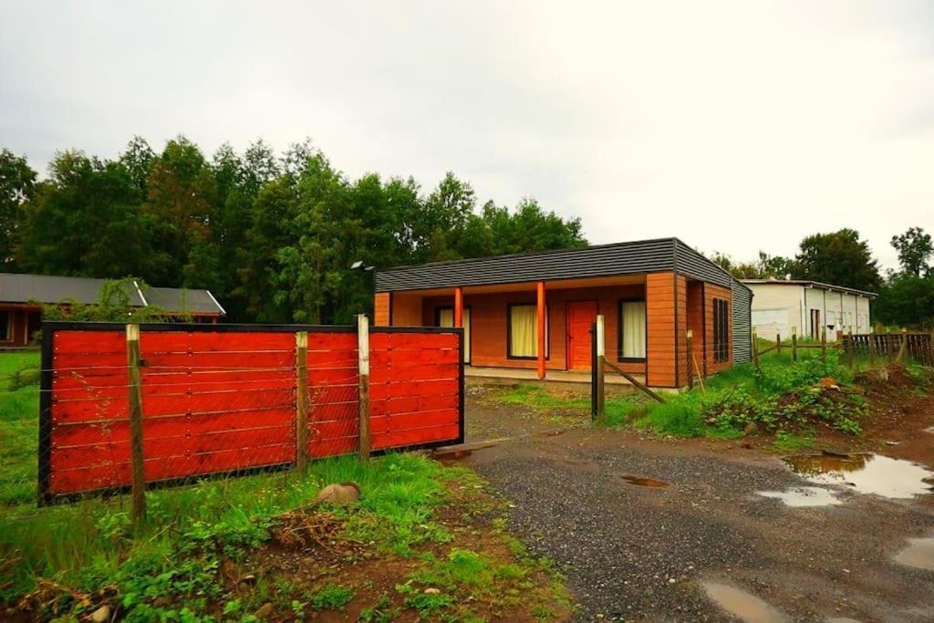 Moderna Cabana En Вильяррика Экстерьер фото