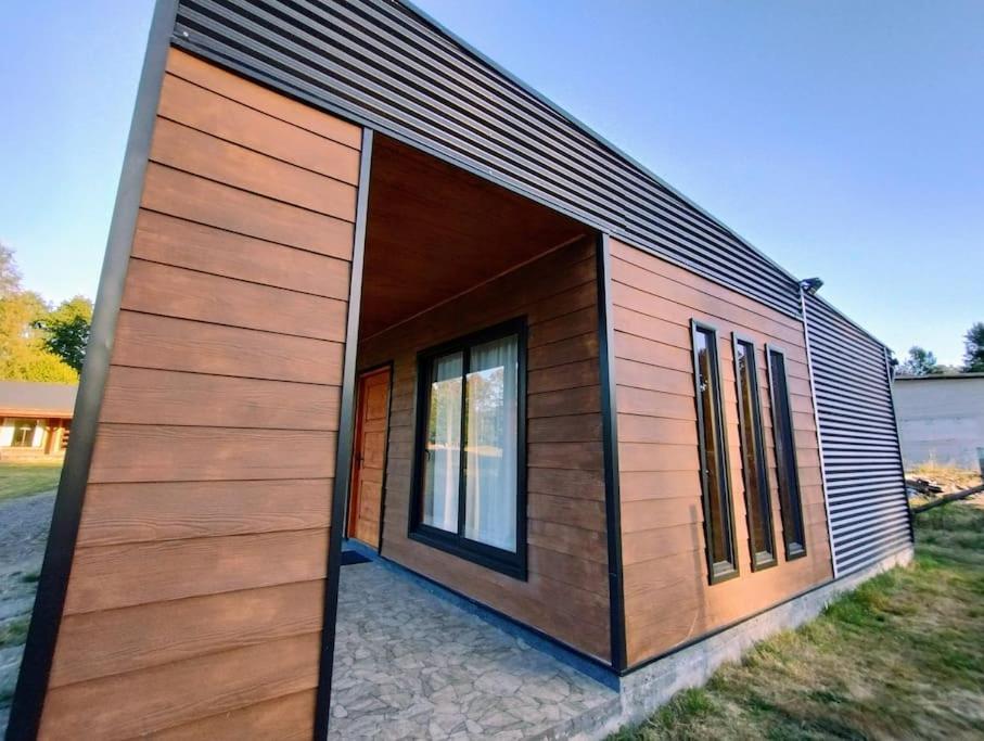 Moderna Cabana En Вильяррика Экстерьер фото