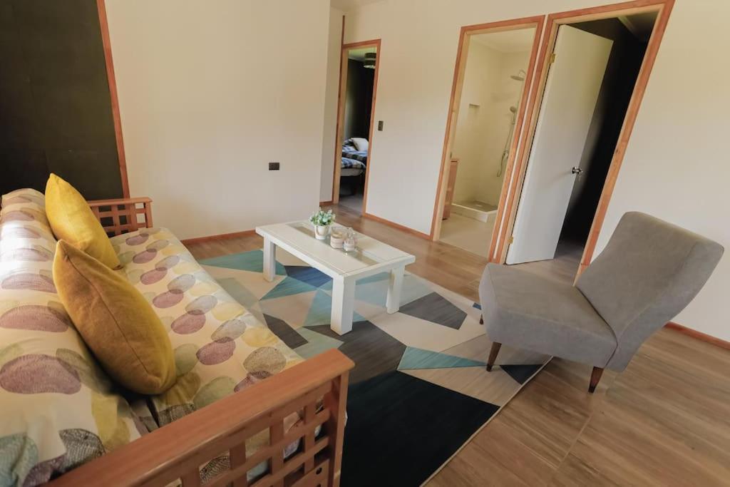 Moderna Cabana En Вильяррика Экстерьер фото