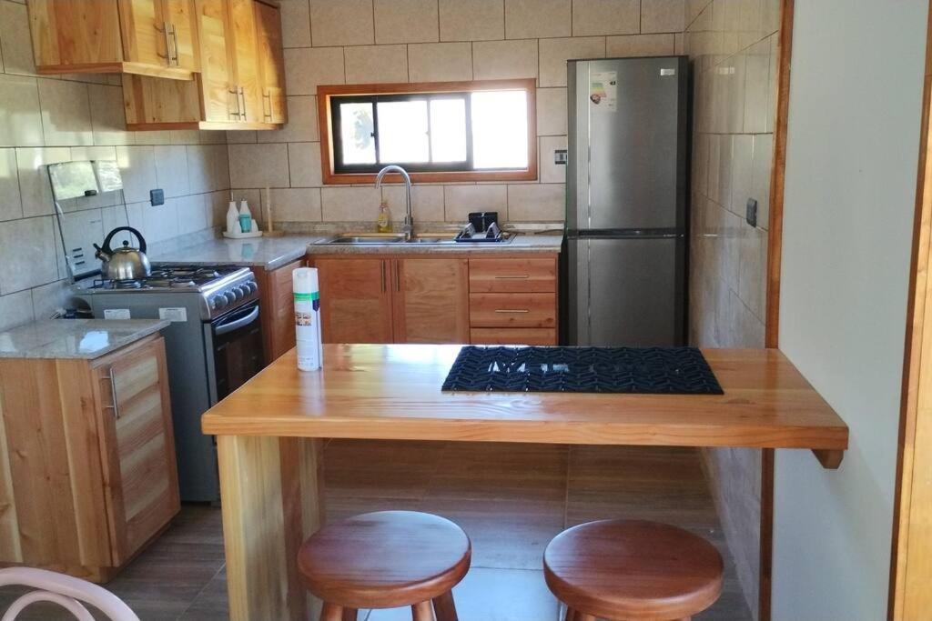 Moderna Cabana En Вильяррика Экстерьер фото