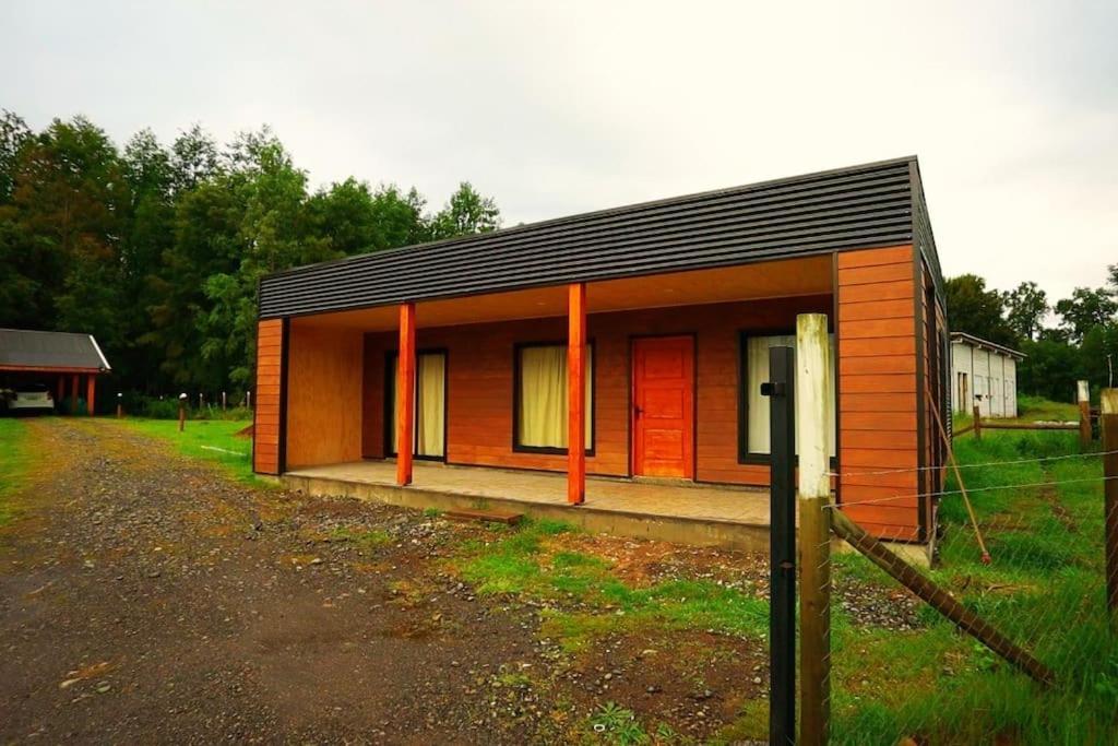 Moderna Cabana En Вильяррика Экстерьер фото
