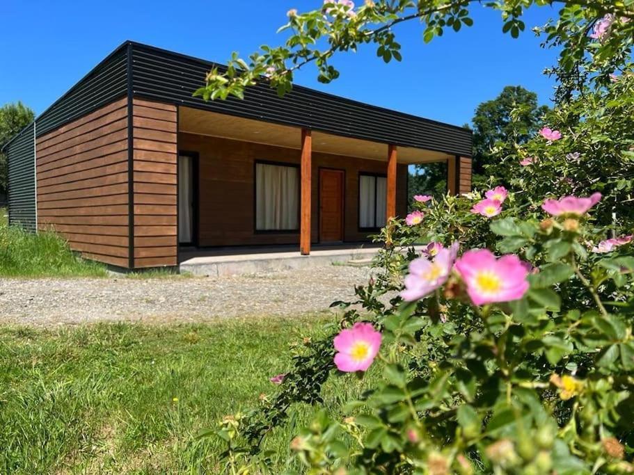 Moderna Cabana En Вильяррика Экстерьер фото